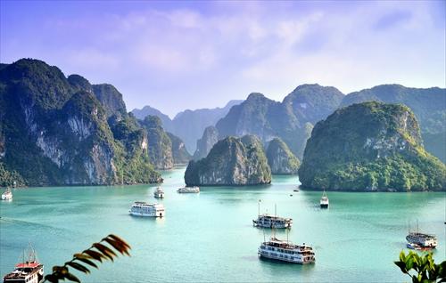 ベトナムを象徴する絶景「ハロン湾」