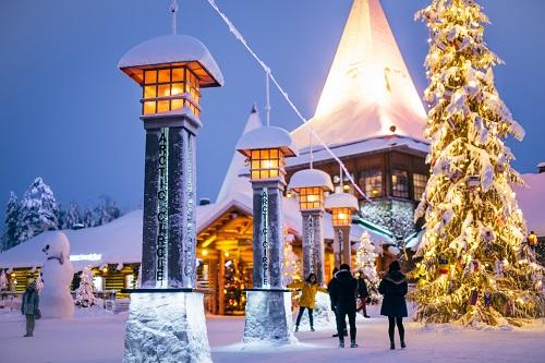 【ロバニエミ】冬のサンタクロース村 / イメージ(C)Visit Rovaniemi (Rovaniemi Tourism & Marketing Ltd.)
