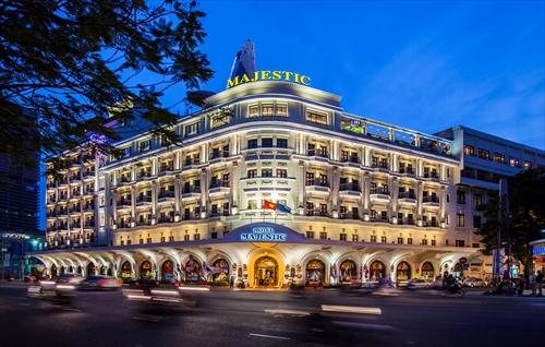 マジェスティック／フレンチコロニアルな造りが美しい人気ホテル