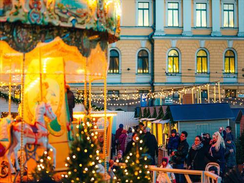 【ヘルシンキ】ヘルシンキのクリスマス風景(C)VISIT FINLAND／Jussi HellstenVisit Helsinki