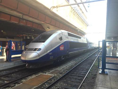 フランスの高速鉄道『TGV』／イメージ（社員撮影）