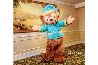 【香港ディズニーランド・ホテル】パジャマ姿のダッフィー