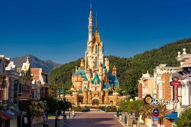 香港ディズニーランド　メインストリートUSA キャッスル・オブ・マジカル・ドリーム